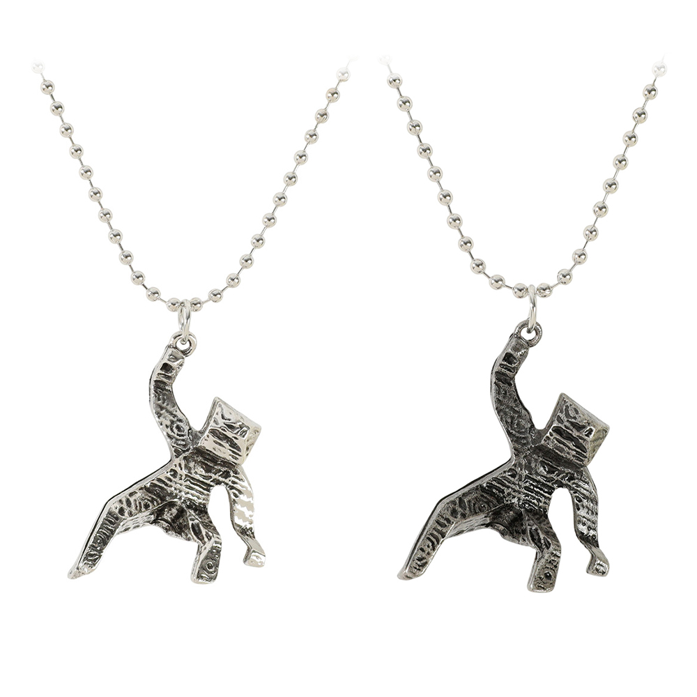 Necklace Pendant - 3D Xenon Rock Little Man Project