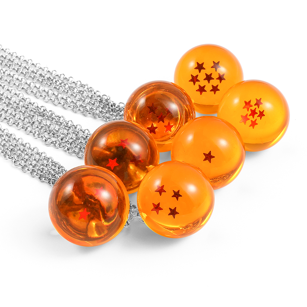 Necklace Pendant - Dragon Ball Series Necklace Charms 1-7