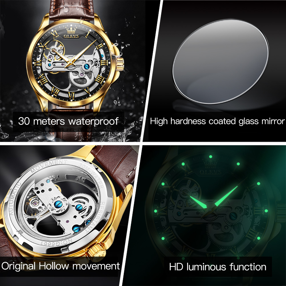 OLEVS Couple Watches Original  - Automatic Watch Winder 评论和价格