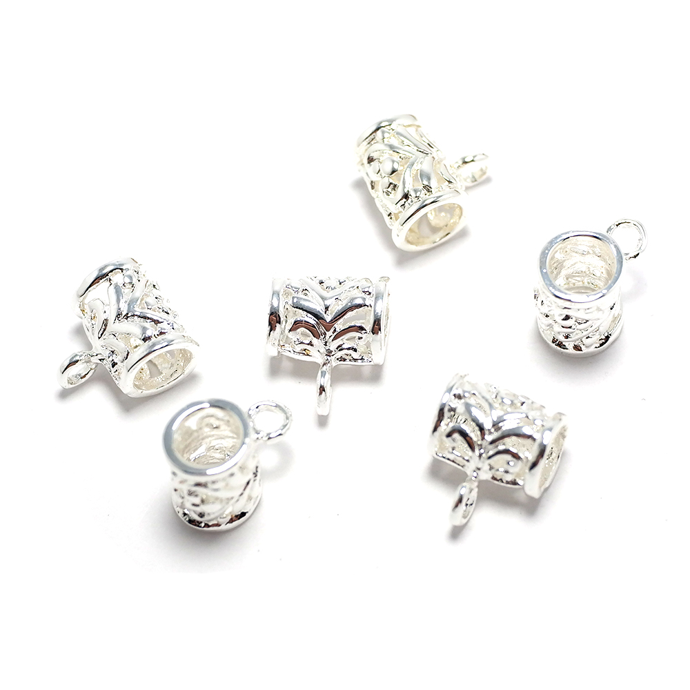 5pcs Big Hole Connectors,Rose  - Rose Gold Bracelet 评论和价格