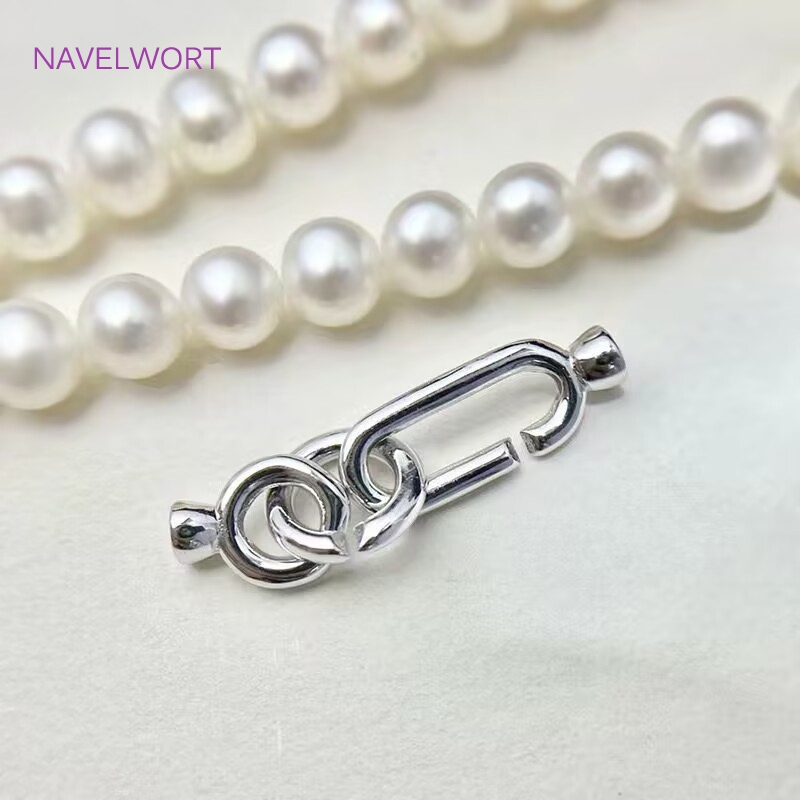 1/2/4Pcs 18K Gold Plated Pearl - Pearl Necklace 评论和价格