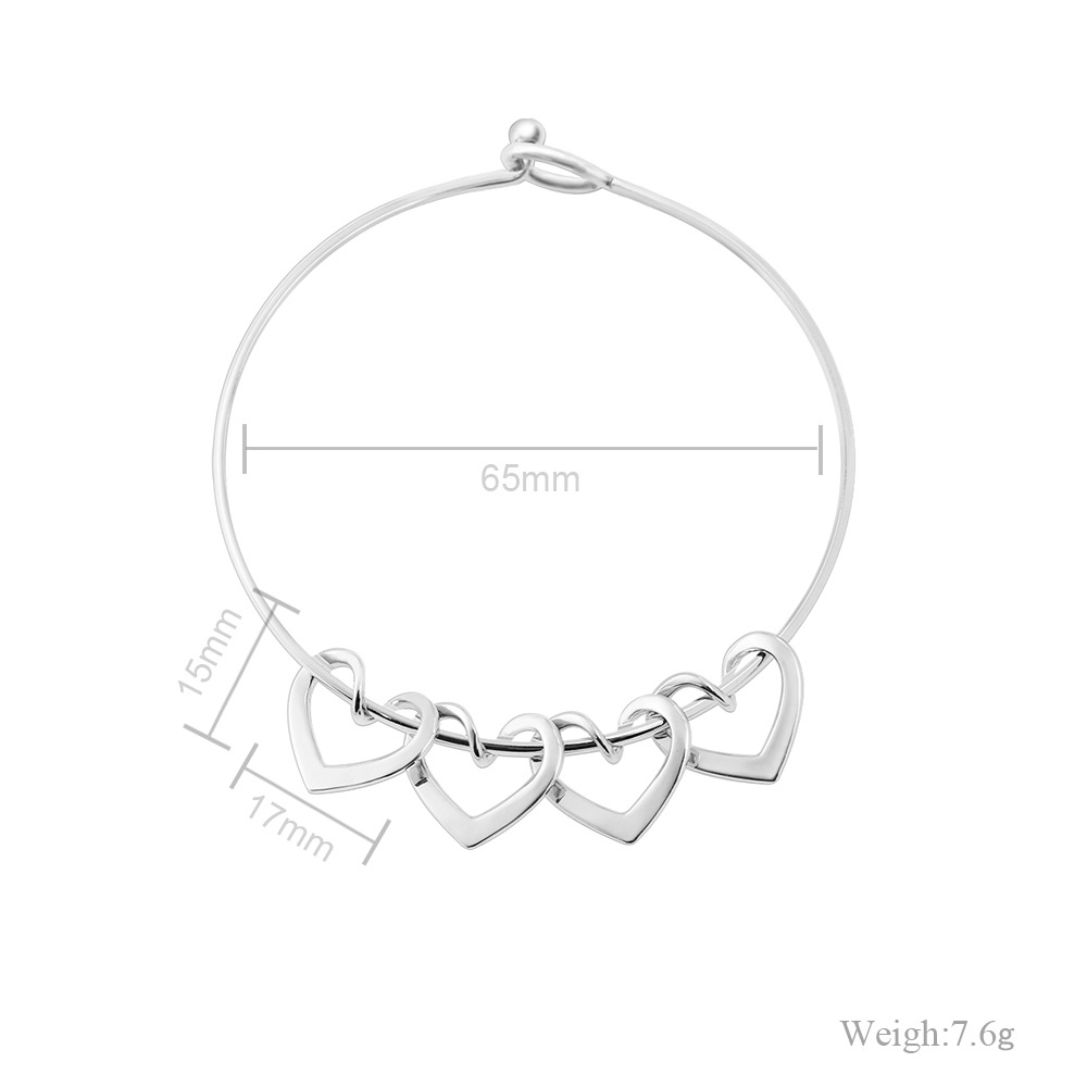 Customized Engraved Name Brace - Rose Gold Bracelet 评论和价格