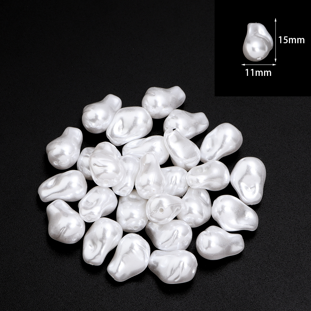 20pcs/lot Irregular ABS Imitat - Pearl Necklace 评论和价格
