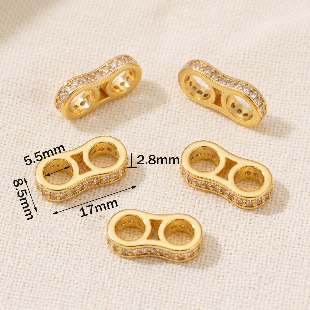 2pcs 18K Gold Plated Brass Mic - Pearl Necklace 评论和价格