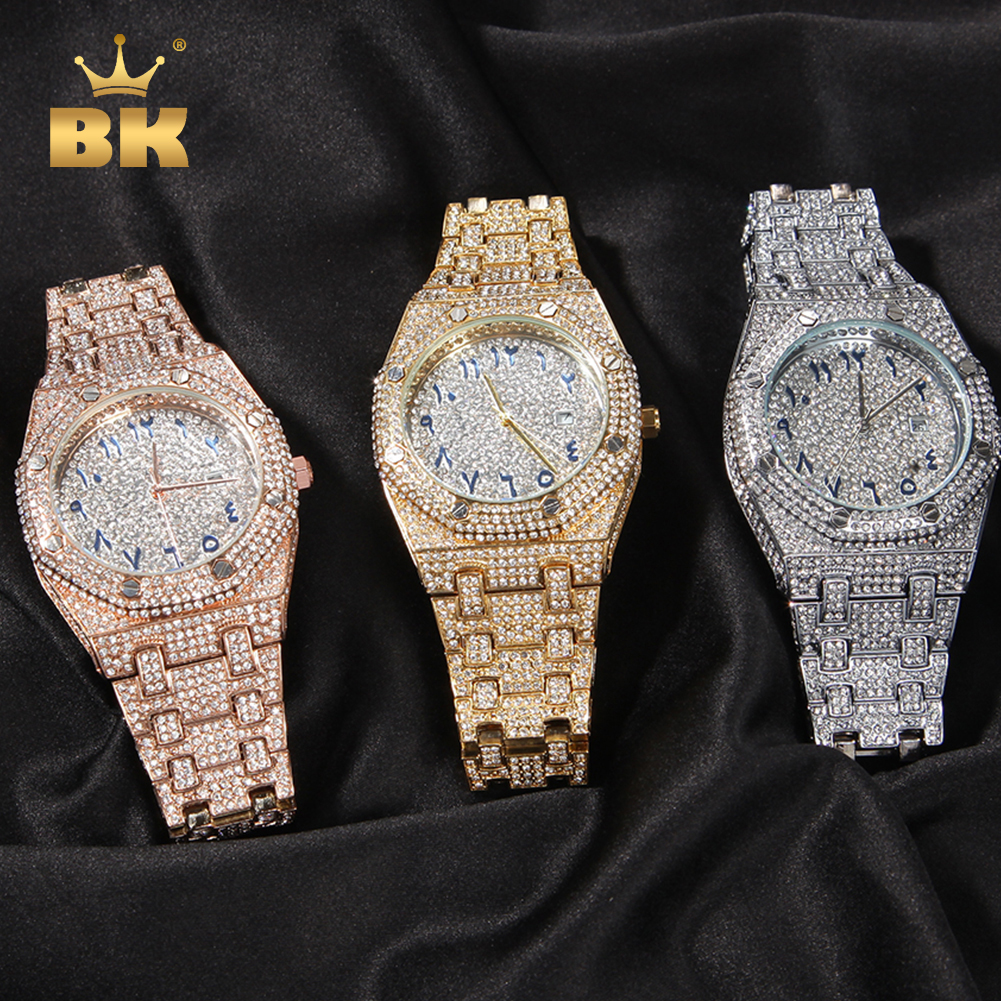 THE BLING KING Arabic Numerals - King'S Jewelry Watches 评论和价格