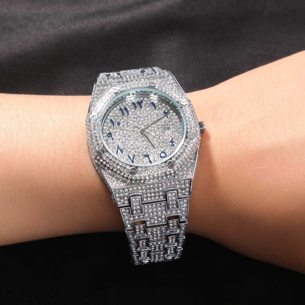 THE BLING KING Arabic Numerals - King'S Jewelry Watches 评论和价格