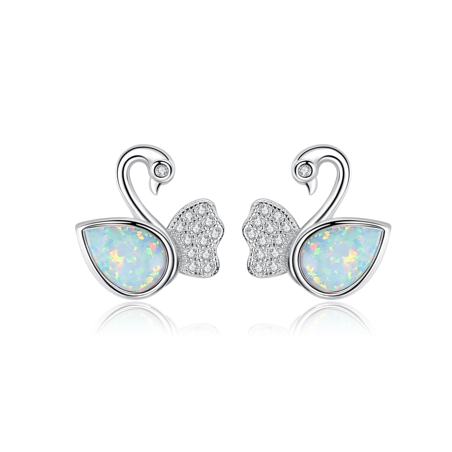 KALETINE 925 Sterling Silver O - Opal Earrings Dangle 评论和价格