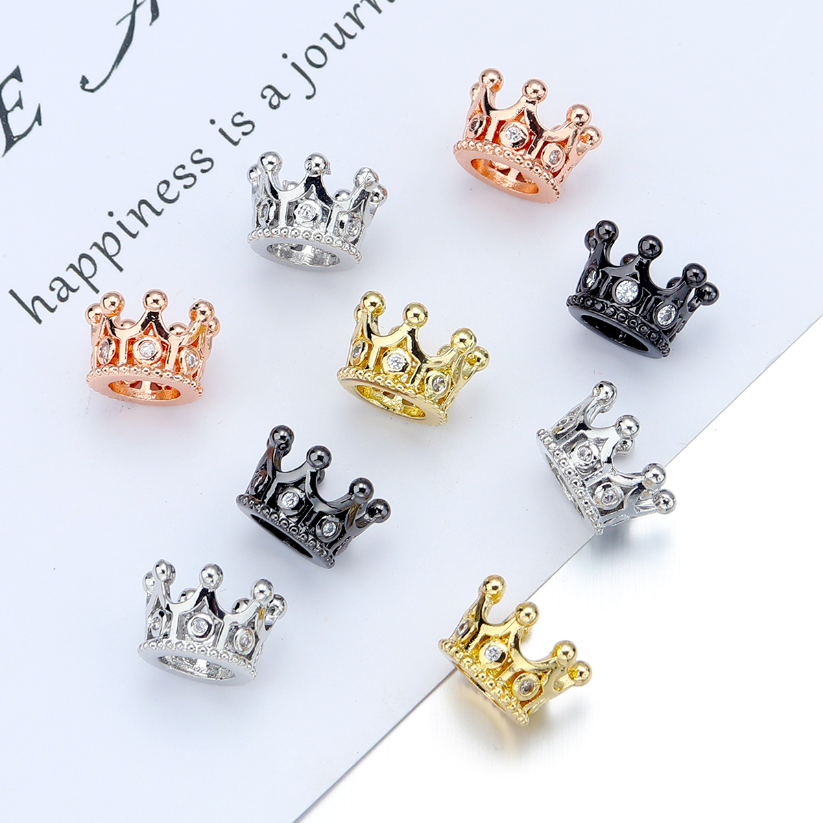 2pcs/lot Copper Inlaid Zircon  - Rose Gold Bracelet 评论和价格
