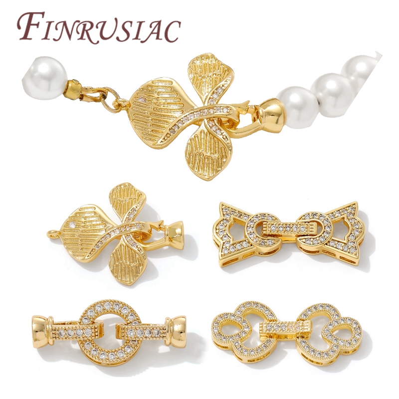 18K Gold Plated Connectors Cla - Pearl Necklace 评论和价格