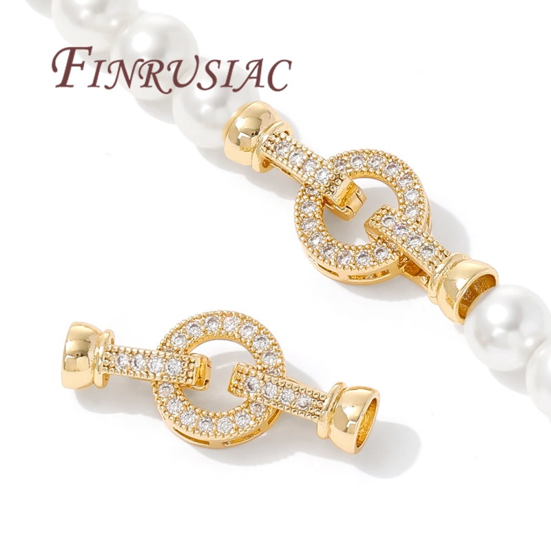 18K Gold Plated Connectors Cla - Pearl Necklace 评论和价格