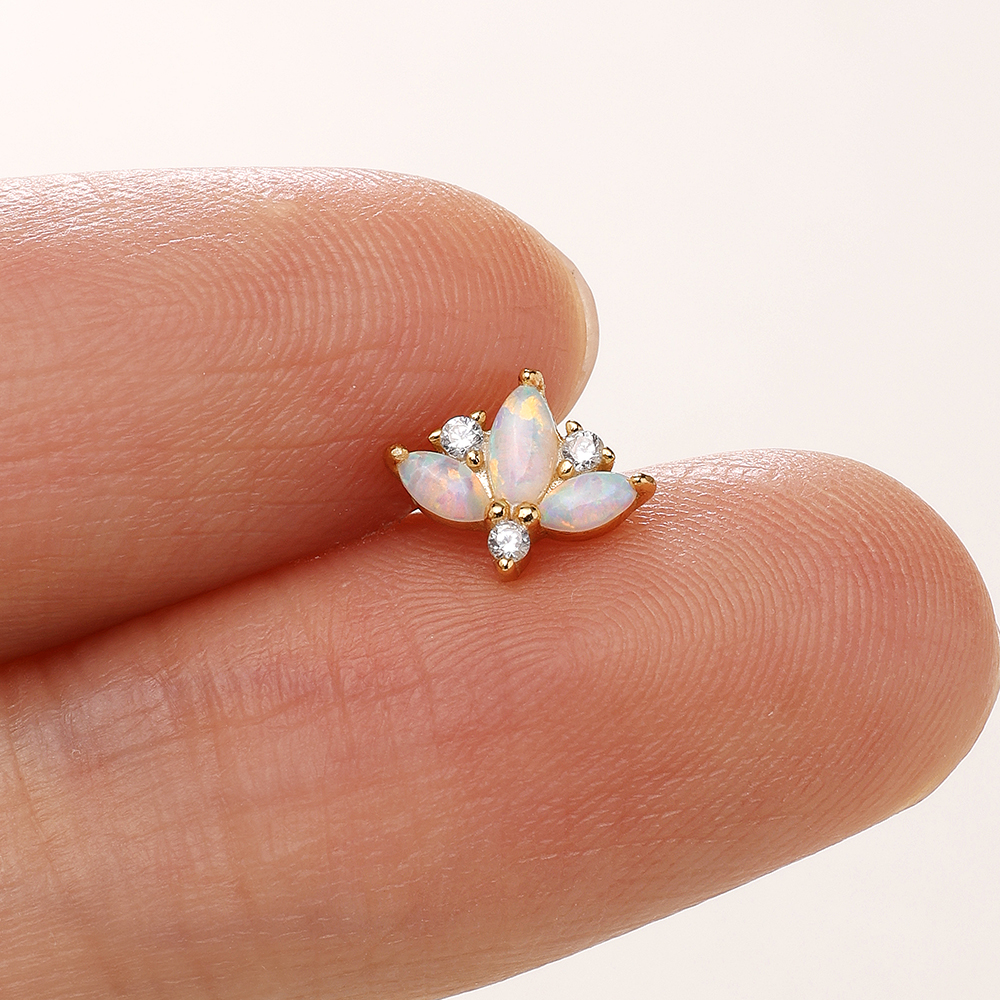 CANNER 1PC 925 Sterling Silver - Opal Earrings Dangle 评论和价格