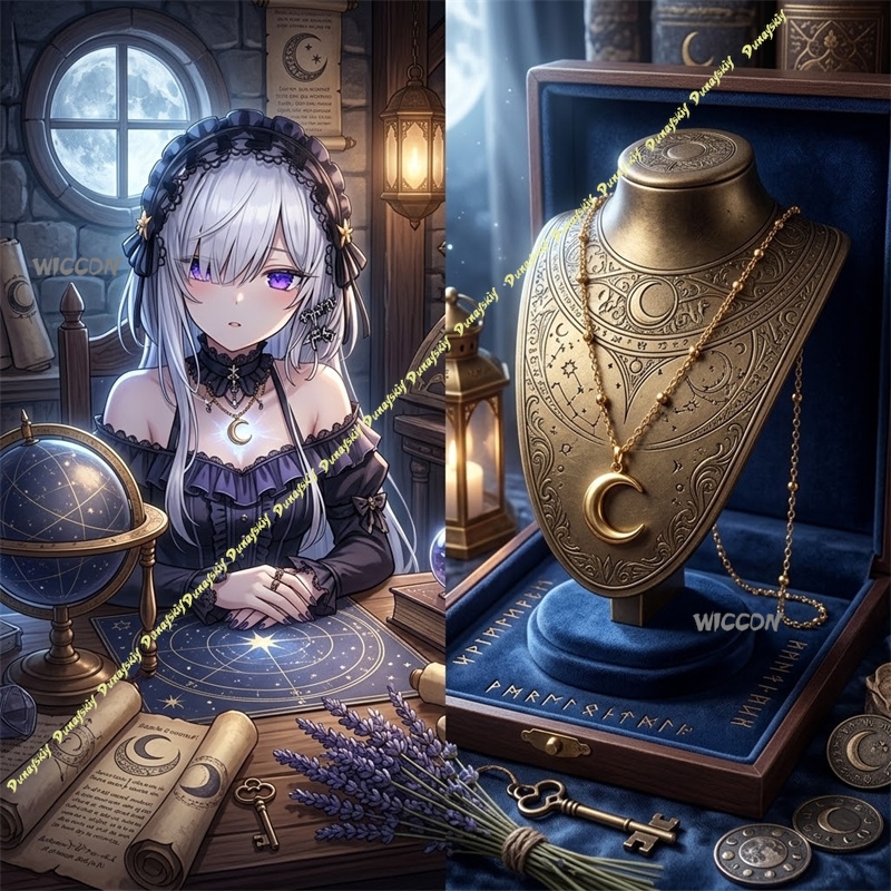 An'an Natsume Same Style Magic - Necklace Pendant 评论和价格