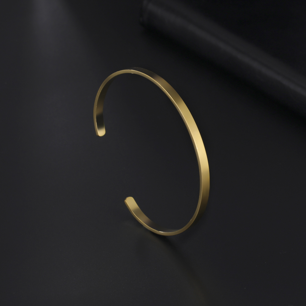 Name Bangle Personalized Brace - Rose Gold Bracelet 评论和价格