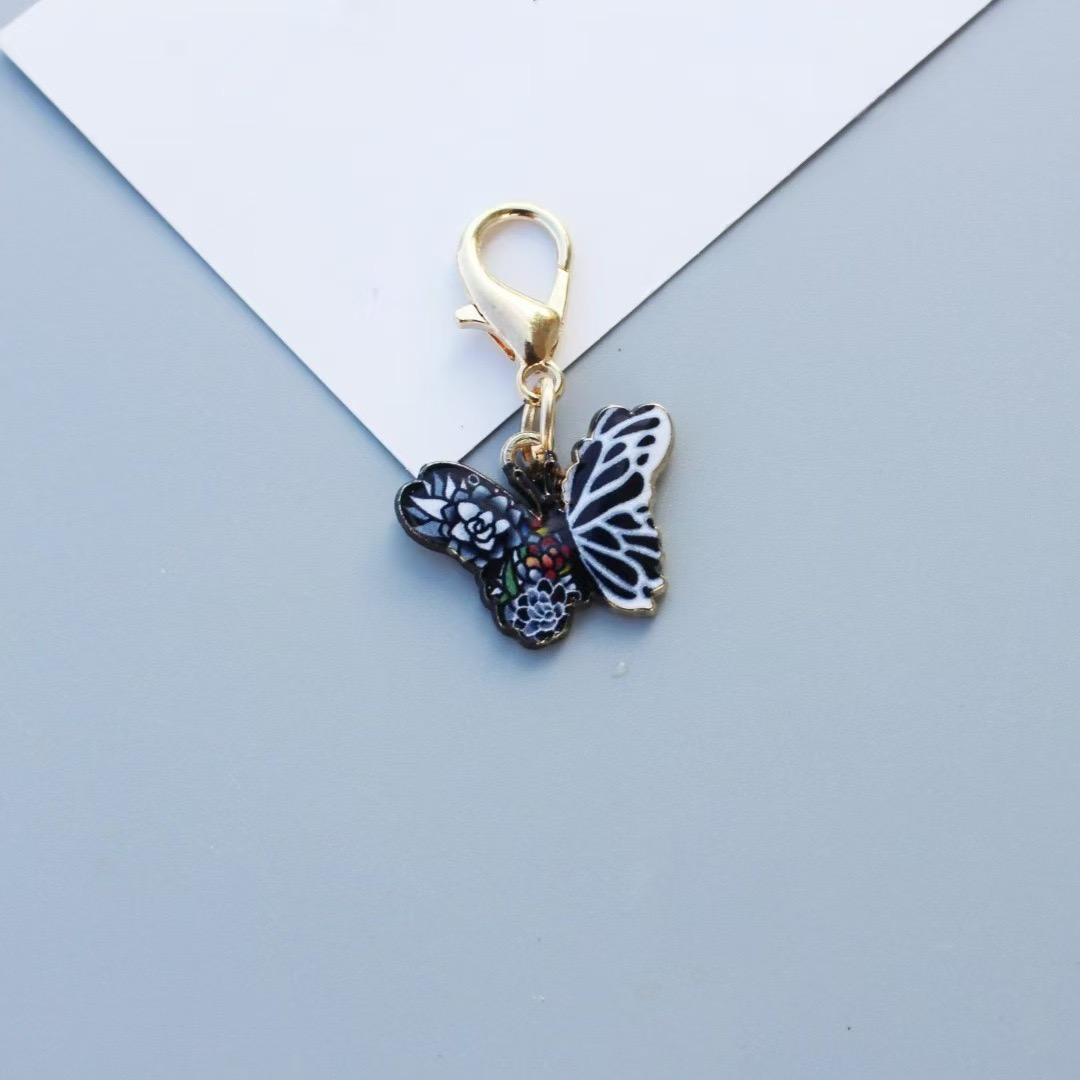 10pcs New Colorful Butterfly L - Necklace Pendant 评论和价格