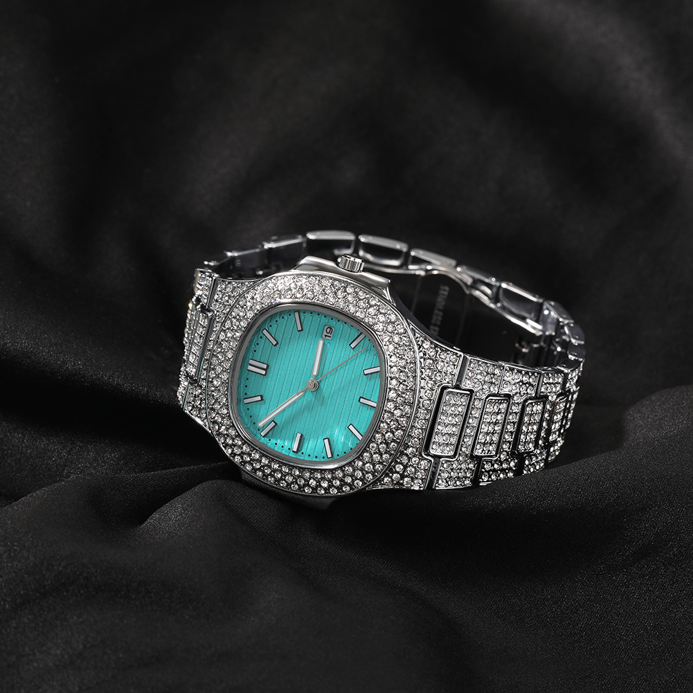 THE BLING KING Tiffani Blue Wo - King'S Jewelry Watches 评论和价格