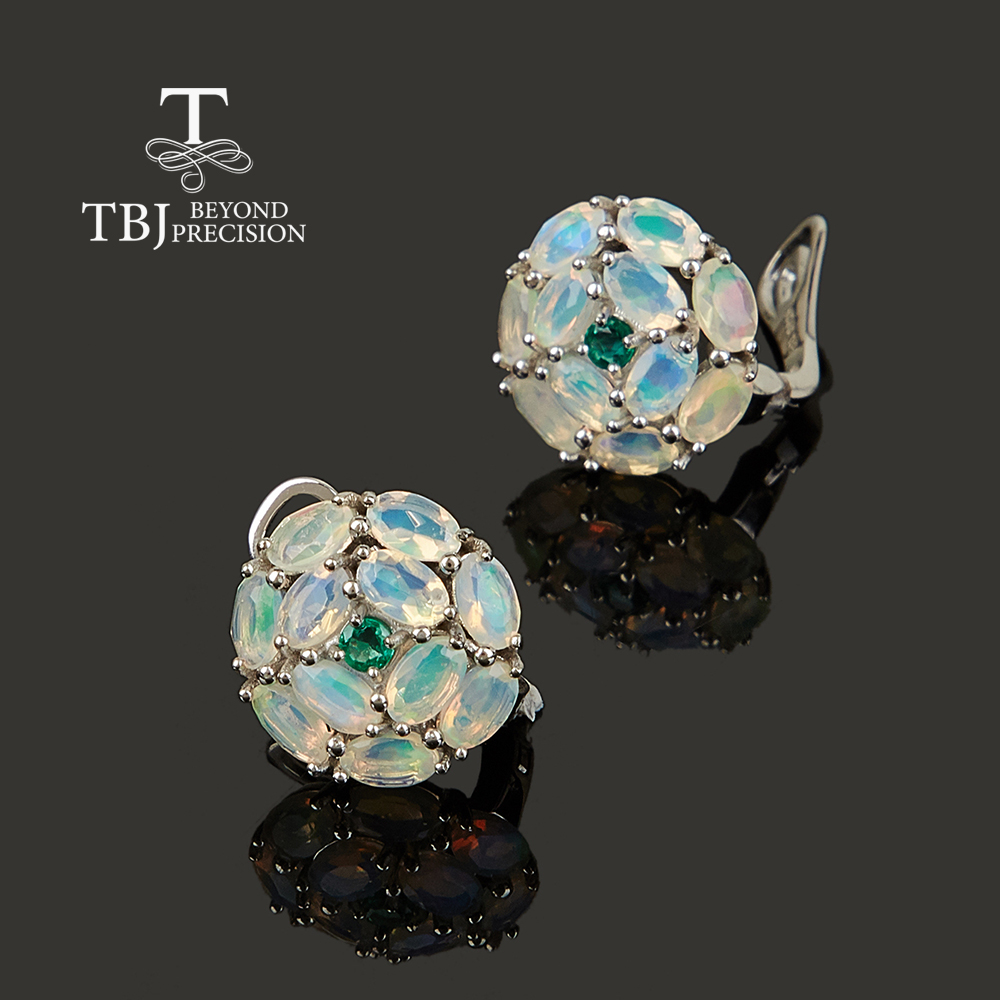 Women's 925 Sterling Silver ro - Opal Earrings Dangle 评论和价格
