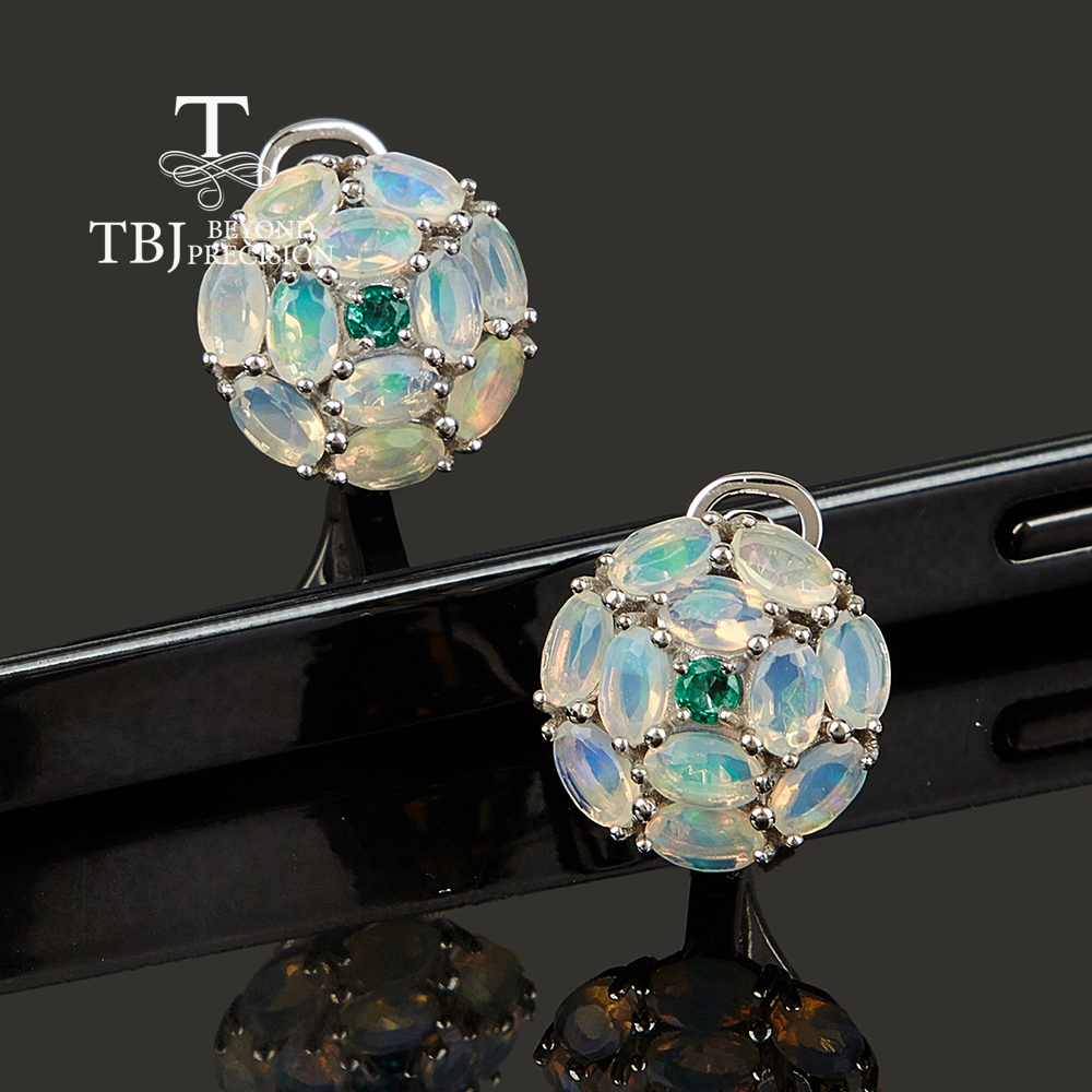 Women's 925 Sterling Silver ro - Opal Earrings Dangle 评论和价格