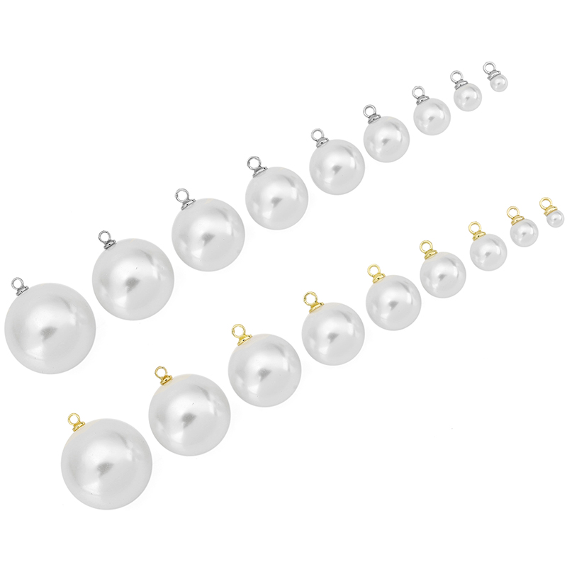 20pcs Imitation Pearl Beads Ea - Pearl Necklace 评论和价格