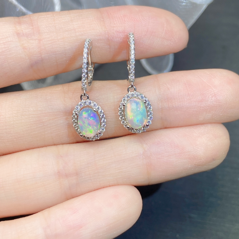 YULEM Versatile Style with Nat - Opal Earrings Dangle 评论和价格