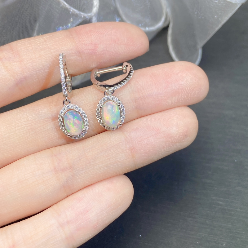 YULEM Versatile Style with Nat - Opal Earrings Dangle 评论和价格