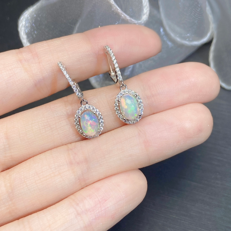 YULEM Versatile Style with Nat - Opal Earrings Dangle 评论和价格