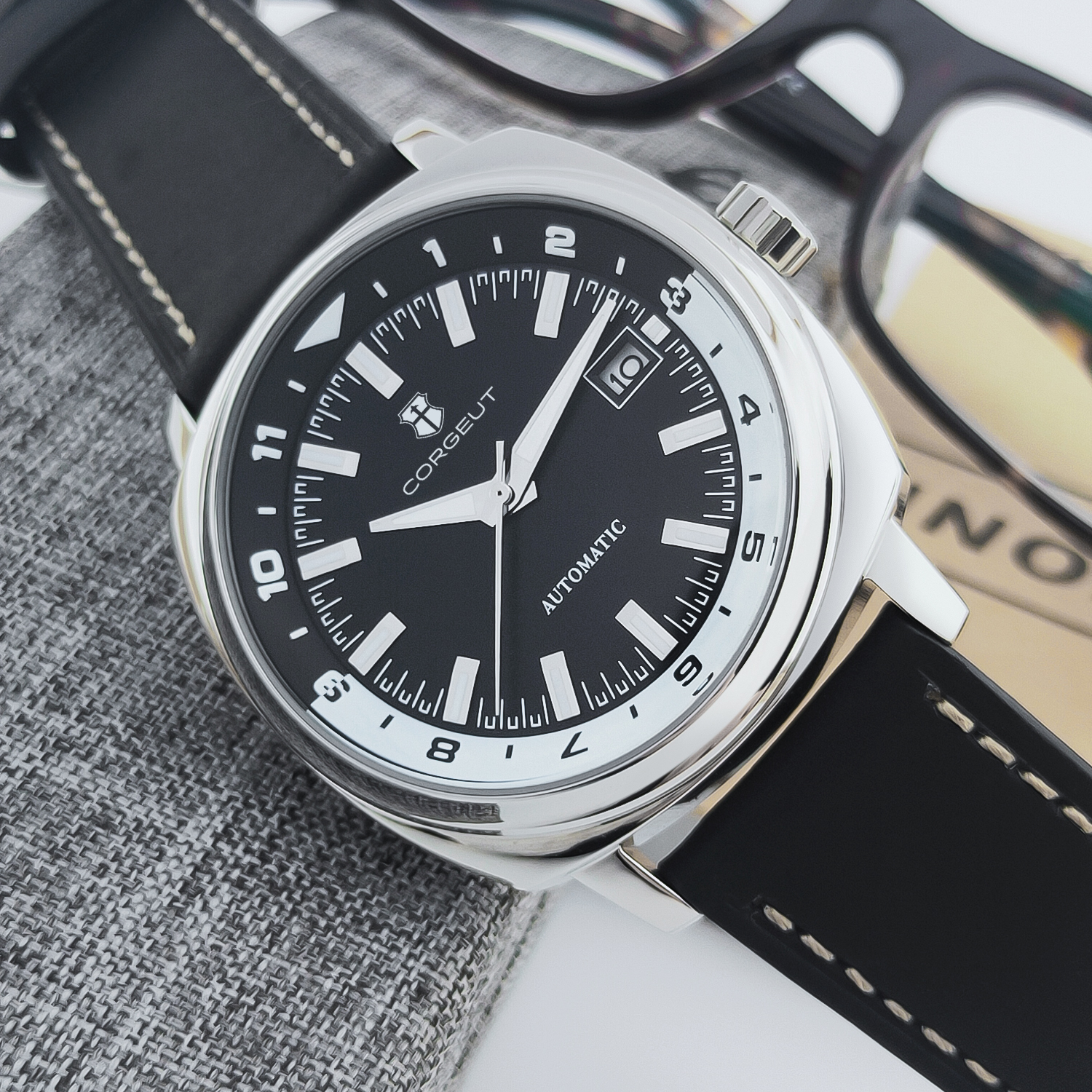 CUSTOM 42MM Stainless Steel Sa - Automatic Watch Winder 评论和价格