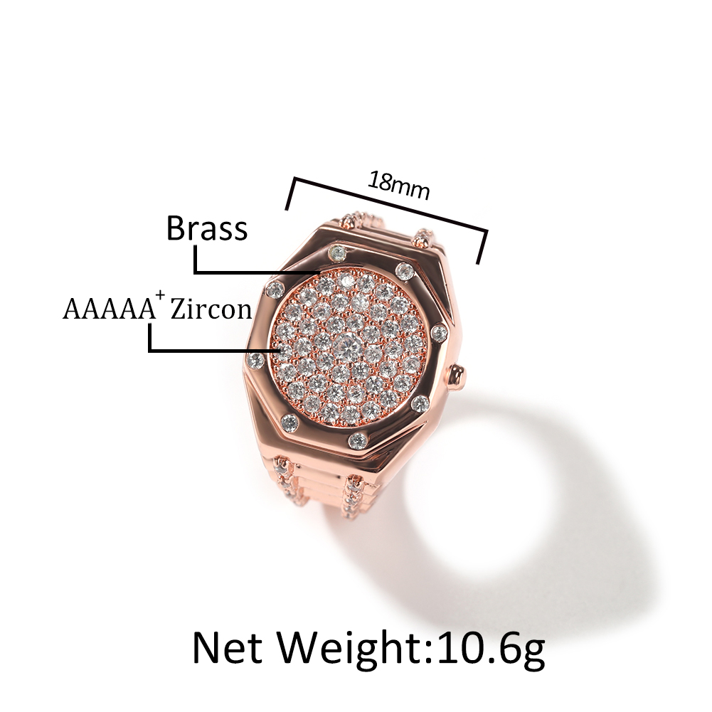 THE BLING KING AP Watch Rings  - King'S Jewelry Watches 评论和价格