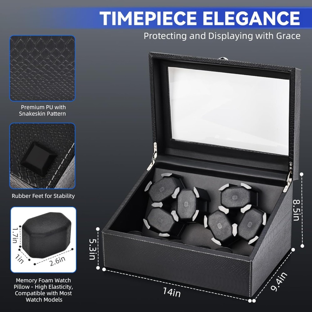 Automatic Watch Winder with Qu - Automatic Watch Winder 评论和价格