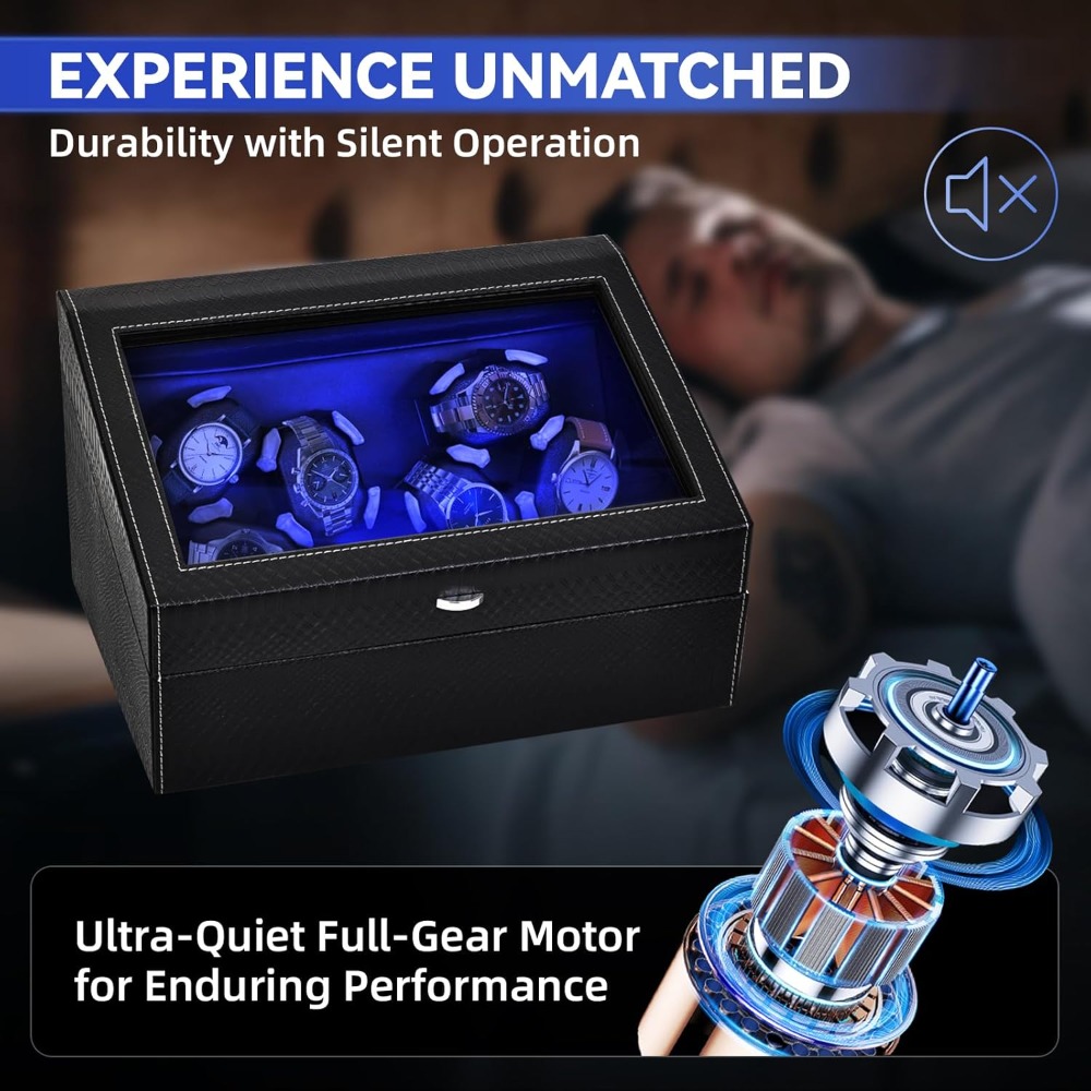 Automatic Watch Winder with Qu - Automatic Watch Winder 评论和价格