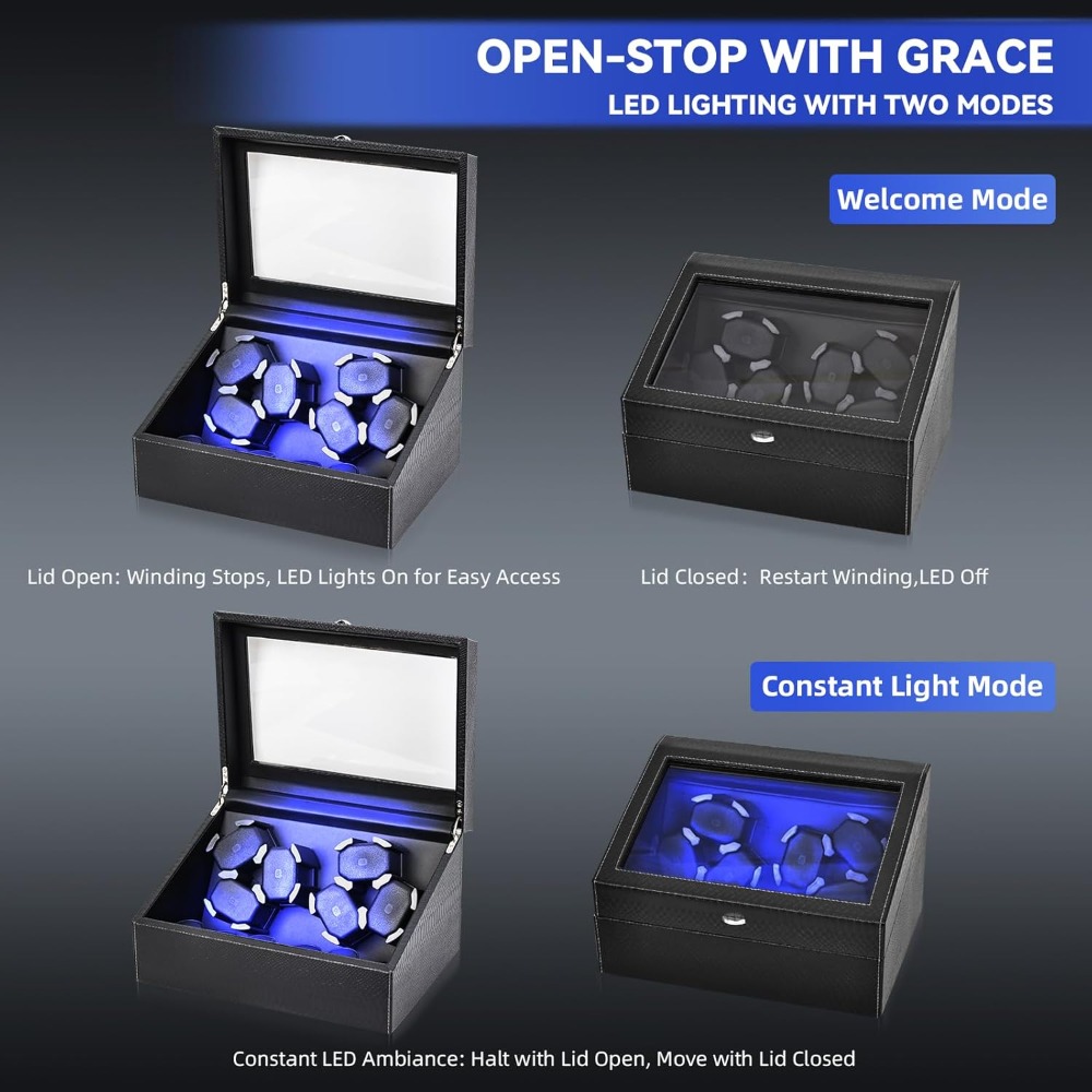 Automatic Watch Winder with Qu - Automatic Watch Winder 评论和价格
